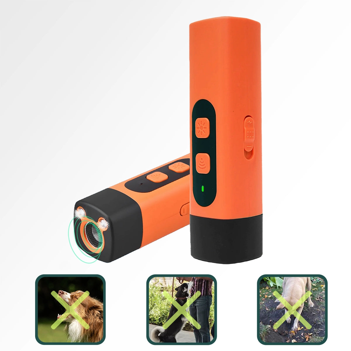 NoBark+ — Gentle Ultrasonic Training to Reduce Barking