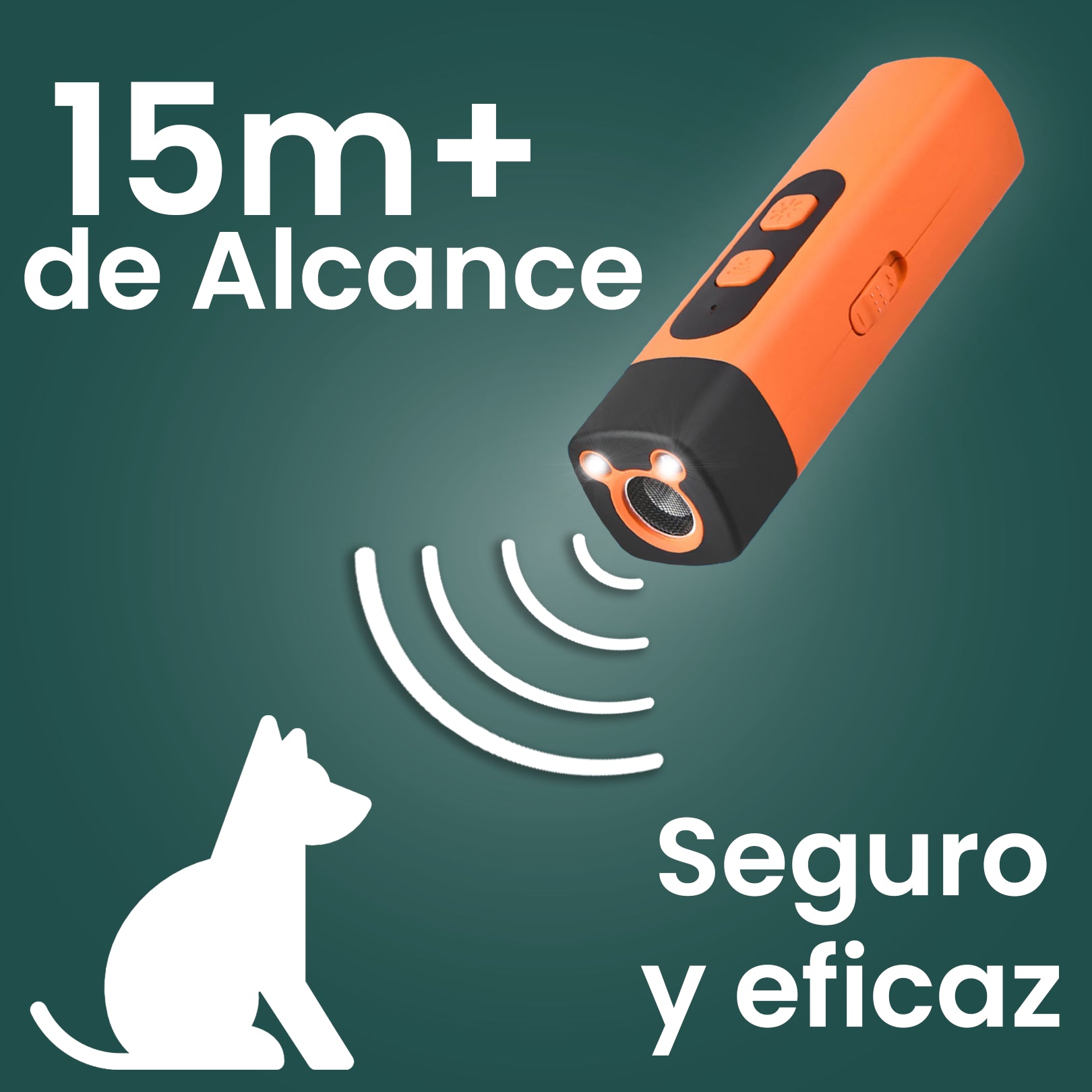 NoLadra+ – Entrenamiento ultrasónico suave para reducir los ladridos