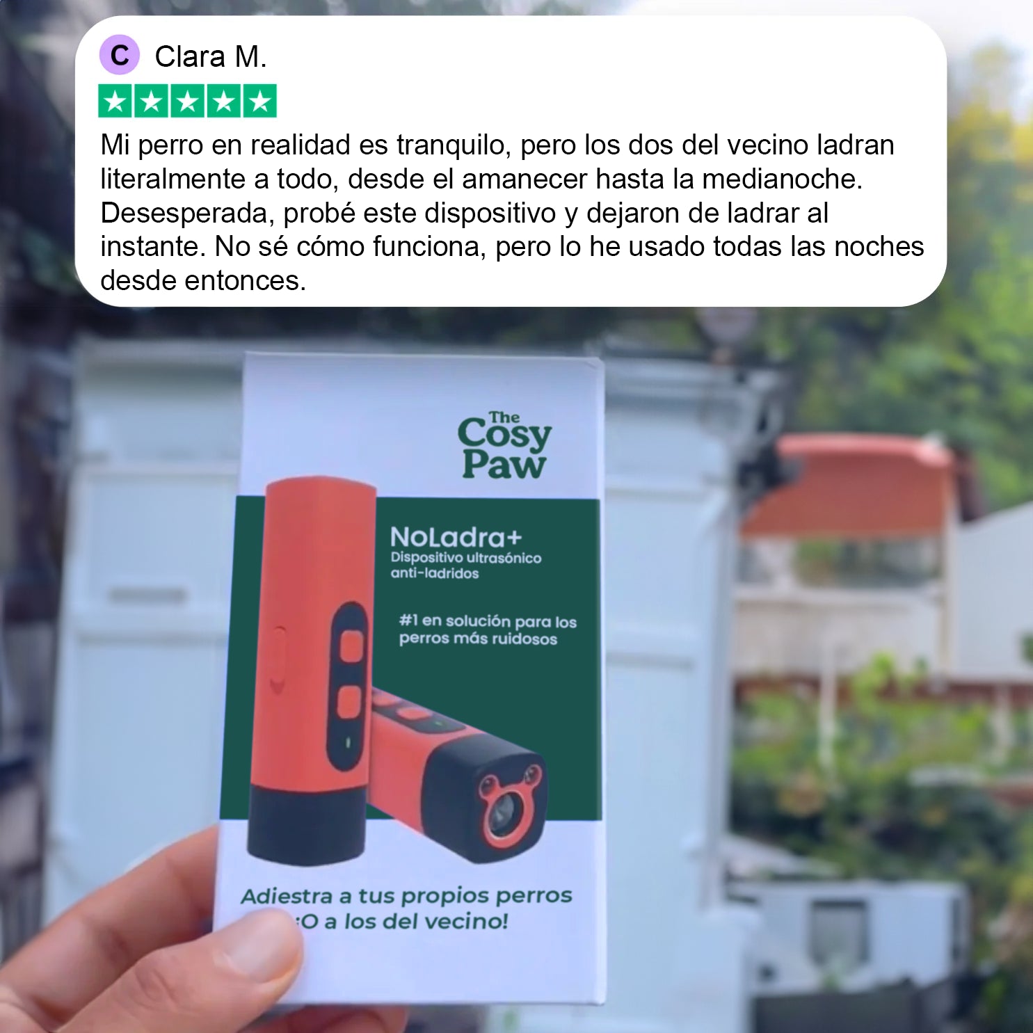 NoLadra+ – Entrenamiento ultrasónico suave para reducir los ladridos